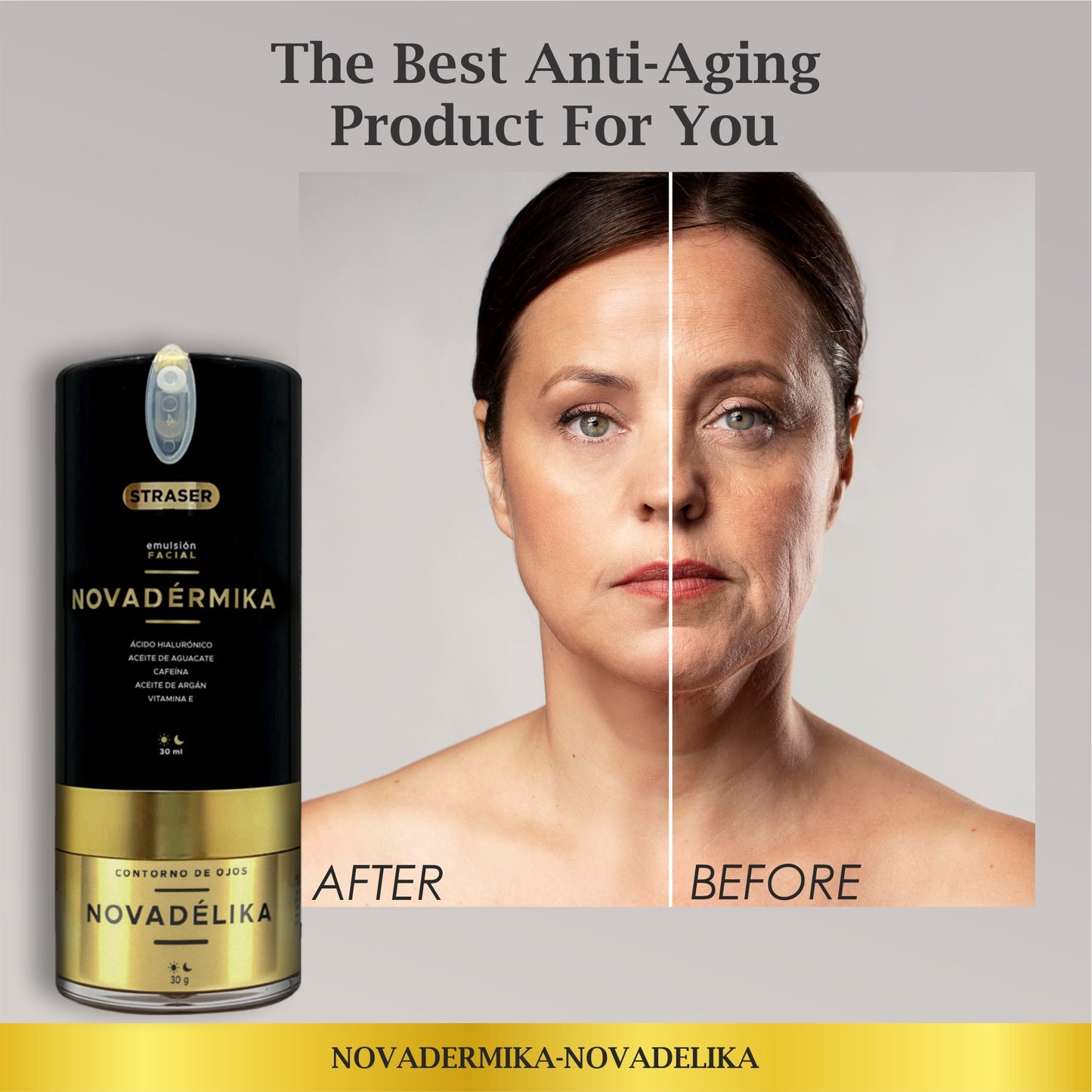 Straser - 2IN1 - Novadermika & Novadelika - Facial Emulsion & Eye Contour